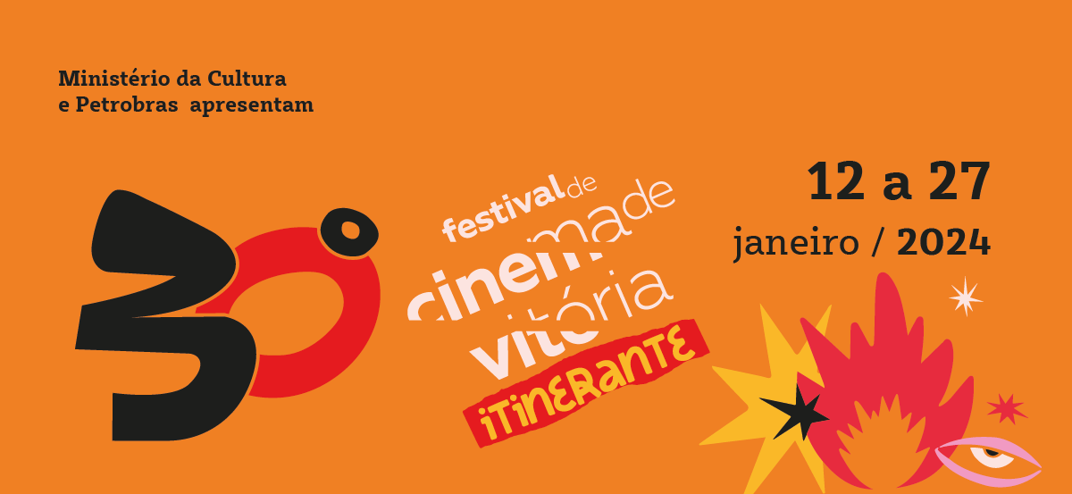 Banner horizontal do 30º Festival de Cinema de Vitória Itinerante